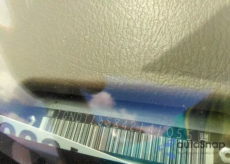 2004 Chevrolet Trailblazer Lt из США, поврежденный, VIN 1GNDT13S842141055